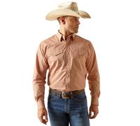 Ariat Easton Herren Hemd Classic Fit, Koralle, XL