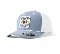 ARIAT Flexfit 110 Mens Cap, Southwest Patch Blue | Flexfit 110 Snapback, verstellbarer Verschluss, strukturierte Krone, geeignet für lässige Westernkleidung