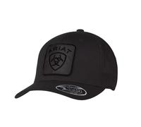 Ariat Herren Flexfit 110 Logo Snapback schwarz, Schwarz, Einheitsgr e | Flexfit 110 Snapback, verstellbarer Verschluss, strukturierte Krone, geeignet für lässige Westernkleidung