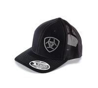 ARIAT Herren Flexfit 110 Mesh Cap, verstellbare Klassische Kappe für ganztägigen Komfort, Schwarz, Einheitsgröße