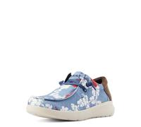 ARIAT Herren Hilo Western Aloha Slipper, Pareau Prin in Rot, Weiß und Blau, 42.5 EU