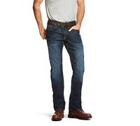 ARIAT Herren Rebar M4 Relaxed DuraStretch Basic Boot Cut Jeans, Maritim, 33W / 38L
