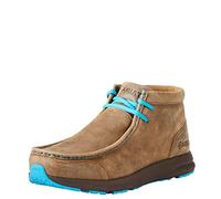 ARIAT Herren Spitfire Mokassin, Braune Bomber/Blaue Schnürsenkel, 48 EU