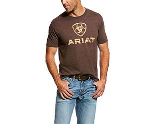 ARIAT Herren USA Shirt - Braun - X-Groß
