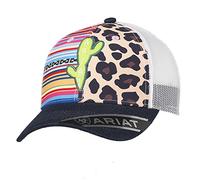 ARIAT Ladies Serape Leopard Cactus Baseball Cap