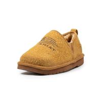 ARIAT Lasso Wildleder-Hausschuhe für Herren, quadratischer Zehenbereich, für drinnen und draußen, Gummiunterseite, Kastanie, 8
