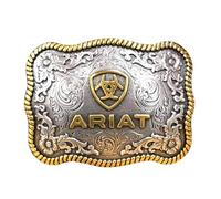 Ariat Men's Rectangle Round Edge Belt Buckle