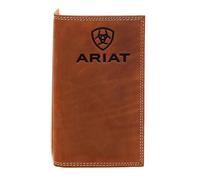 Ariat Rodeo Geldbörse Emboss Shield & Script Medium Braun, Leder One Size