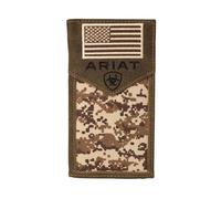 ARIAT Unisex-Erwachsene Patriot Digital Camo Rodeo Wallet Geldbörse, braun, Einheitsgröße