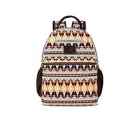 ARIAT Unisex Southwestern Canvas Rucksack, Mehrfarbig, 12-3/4 x 17-1/2 x 6-1/2, Rucksack
