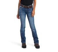 ARIAT Women's Rebar Riveter Boot Cut Jean, Malibu, 31