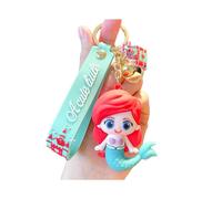 (Ariel)Cartoon Schloss Prinzessin Schlüsselanhänger Schneewittchen Elsa Auto Tasche Anhänger Geschenk Kind