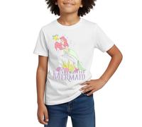 Arielle Die Kleine Meerjungfrau Auf Fels Kinder T-Shirt