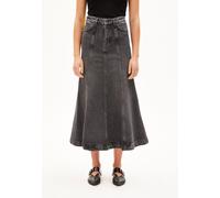 ARIENAA | Jeansrock Slim Fit aus Bio-Baumwoll Mix - schwarz (L)