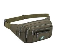 Ariineer wasserdichte Bauchtasche Damen Herren für Reise und Sport Plus Size, Hüfttasche für Damen und Herren Sport, Bauchtasche Wasserdicht Hüfttaschen für Running Plus Size (Olive)