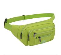 Ariineer wasserdichte Bauchtasche Damen Herren für Reise und Sport Plus Size, Hüfttasche für Damen und Herren Sport, Bauchtasche Wasserdicht Hüfttaschen für Running Plus Size (Grün)