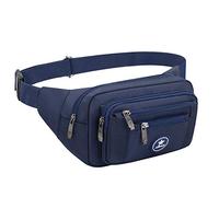 Ariineer wasserdichte Bauchtasche Damen Herren für Reise und Sport Plus Size, Hüfttasche für Damen und Herren Sport, Bauchtasche Wasserdicht Hüfttaschen für Running Plus Size (DunkelBlau)