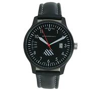 Aristo Herren Messerschmitt Uhr Fliegeruhr ME-42ALTI-L Leder