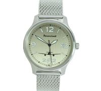 Aristo Herren Messerschmitt Uhr Fliegeruhr ME42-ALU-M Milanaise