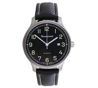 Aristo Herren Messerschmitt Uhr ME-Dienstuhr Automatik ME-6332RLM Leder