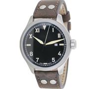 Aristo Herren Uhr Automatic Fliegeruhr California 3H192A Leder