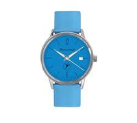 Aristo Messerschmitt Herren Uhr Kabinenroller KR202-BL mit Zifferblatt in der Farbe blau - Lederband blau - Quarz-Werk - Lederarmband in Blau - Made in Germany