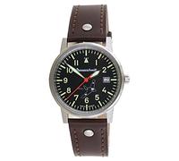 Aristo Unisex Messerschmitt Uhr Fliegeruhr - Komet 80 Jahre - ME163-80-3 Leder
