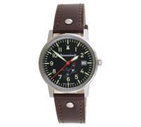 Aristo Unisex Messerschmitt Uhr Fliegeruhr - Komet 80 Jahre - ME163-80-3 Leder
