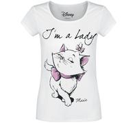 Aristocats Marie - I'm A Lady T-Shirt weiß in M