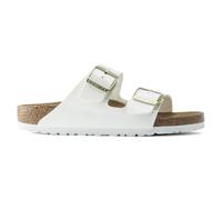 Birkenstock Pantoletten Arizona Birko-Flor Patent Weiß Lack Damen Größe 41