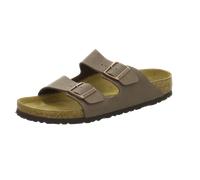 Birkenstock Classic Arizona Birko-Flor, Unisex-Erwachsene Pantoletten, Braun (Mocca), 38 EU