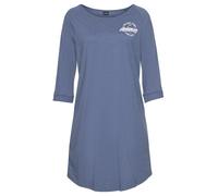 ARIZONA Damen Nachthemd blau-meliert Gr.40/42