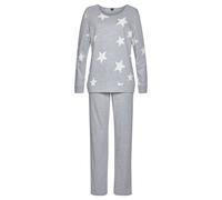 ARIZONA Damen Pyjama graumelange Gr.48/50