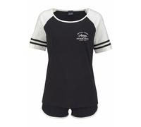 ARIZONA Damen Shorty schwarz-ecru Gr.44/46