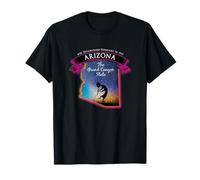 Arizona, Landkarte des Grand Canyon, Sternenhimmel-Souvenir T-Shirt