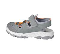 Ricosta Sandalen Lederimitat/Textil Grau/Grün