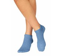 ARIZONA Sneakersocken Damen 2x Blautöne, 3x Grautöne Gr.39-42