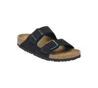 Birkenstock Damen Leder-Sandale ARIZONA (SUEDE) mit Doppelriemen 42 BLACK-N