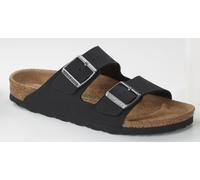 Birkenstock Damen-Pantolette mit Tieffußbett Arizona BS Schwarz, Farbe:schwarz, EU Größe:43