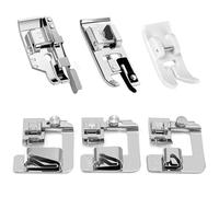 ARJDXDP 6 Stück Multifunktions Nähfuß, Nähfüße für Nähmaschine für Carina, Lidl, Aldi, FIF, TCM, AEG, Privileg, Janome, Veritas, Toyota, Quasatron, Amysa, Singer (Multifunktions Nähfuß B)