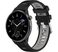 Arkovis Silikon Uhrenarmband kompatibel mit Polar Ignite 2 / Ignite/Pacer/Unite, Ersatzarmband Sportarmband Uhr Zubehör NO260122 (20mm, Dark Grey)