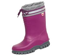 SALIHA® Stiefel Arktis Kinderwinterstiefel gefüttert viola/grau Größe