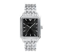 Armani - Armani-Analoguhr-AR11755 silber