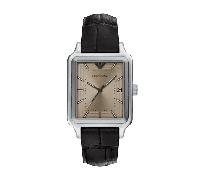 Emporio Armani Rectangular Silver Dial Watch AR11756