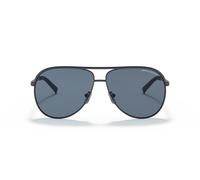 Armani Exchange 0AX2002 60992V polarisiert Metall Pilot Blau/Blau Sonnenbrille, Sunglasses