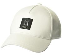 Armani Exchange A|X Unisex-Erwachsene Basics von Armani Hat, Weiß, EinheitsgröÃŸe