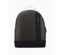Armani Exchange Angel, Logoed Front Pocket, Vertical Zipper Backpack
