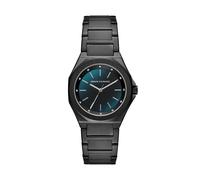 Armani Exchange Damenuhr, Dreizeigerwerk, Edelstahluhr mit 34 mm Gehäusegröße