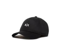 Basecap mit Logo-Stitching One Size men Black