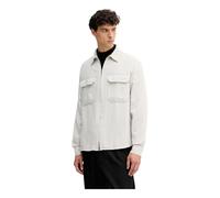 Armani Exchange - Baumwoll-Overshirt - - Jackets - Herren - Beige - S